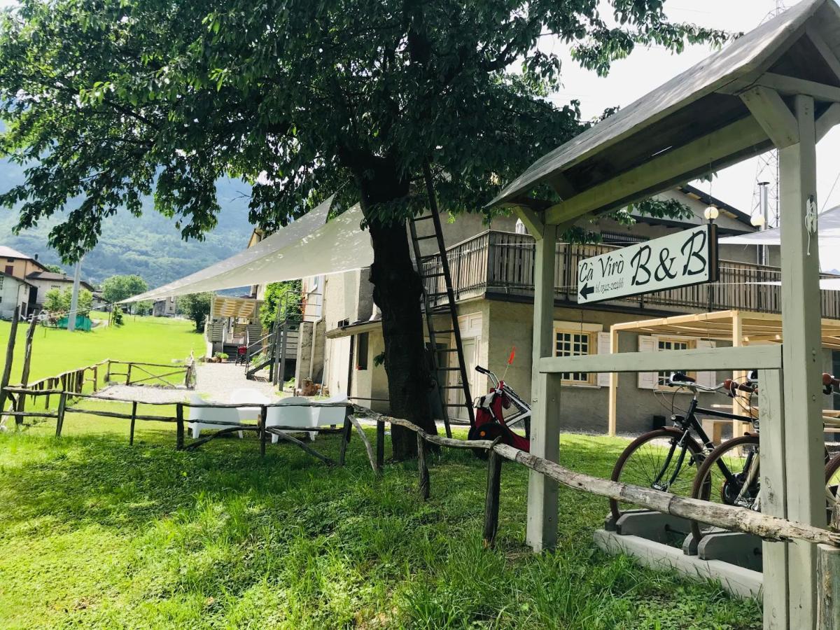 Ca Viro Bed and Breakfast Albosaggia Buitenkant foto